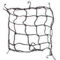 AGVPRO ΕΛΑΣΤΙΚΟ ΔΙΧΤΥ ΑΣΦΑΛΕΙΑΣ ME 6 ΓΑΤΖΟΥΣ 40Χ40CΜ ΜΑΥΡΟ REFLECTIVE