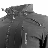 AGVPRO URBANO-DR LADY ΓΥΝΑΙΚΕΙΟ ΜΠΟΥΦΑΝ ΜΗΧΑΝΗΣ SOFT SHELL ΜΑΥΡΟ