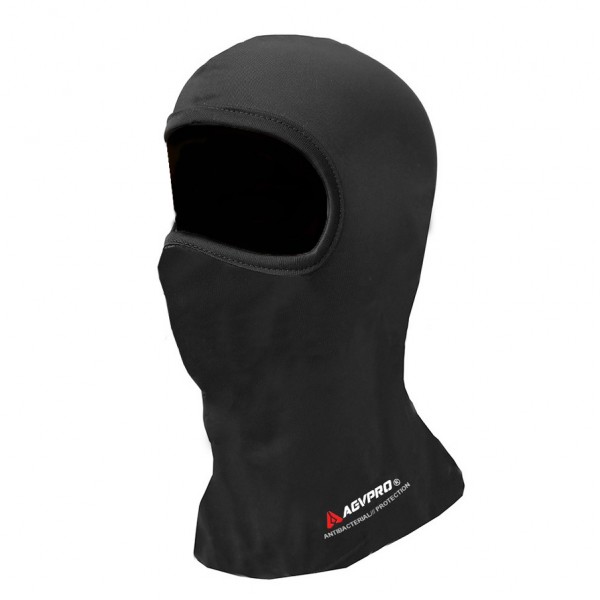 AGVPRO FULL FACE 4 ΕΠΟΧΩΝ ANTIBACTERIAL DELUXE ΜΠΑΛΑΚΛΑΒΑ ONE SIZE ΜΑΥΡΗ