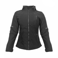 AGVPRO URBANO-DR LADY ΓΥΝΑΙΚΕΙΟ ΜΠΟΥΦΑΝ ΜΗΧΑΝΗΣ SOFT SHELL ΜΑΥΡΟ