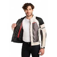 ΚΑΛΟΚΑΙΡΙΝΟ ΚΑΙ ΑΔΙΑΒΡΟΧΟ ΜΠΟΥΦΑΝ ΜΗΧΑΝΗΣ AGVPRO FOX BLACK GREY