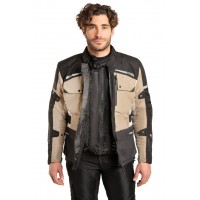 AGVPRO COMMANDER TOURING ΜΠΟΥΦΑΝ ΜΗΧΑΝΗΣ 4 ΕΠΟΧΩΝ BEIGE/BLACK