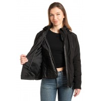 AGVPRO URBANO-DR LADY ΓΥΝΑΙΚΕΙΟ ΜΠΟΥΦΑΝ ΜΗΧΑΝΗΣ SOFT SHELL ΜΑΥΡΟ