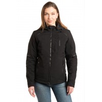 AGVPRO URBANO-DR LADY ΓΥΝΑΙΚΕΙΟ ΜΠΟΥΦΑΝ ΜΗΧΑΝΗΣ SOFT SHELL ΜΑΥΡΟ