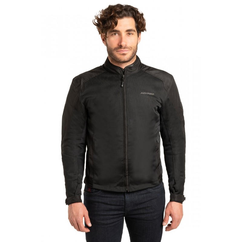 AGVPRO URBANRIDE ΚΑΛΟΚΑΙΡΙΝΟ ΜΠΟΥΦΑΝ ΜΗΧΑΝΗΣ BLACK ΜΕ ΑΔΙΑΒΡΟΧΗ ΕΠΕΝΔΥΣΗ