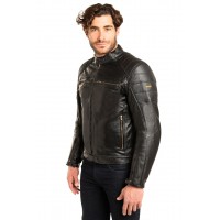 ΔΕΡΜΑΤΙΝΟ ΜΠΟΥΦΑΝ ΜΗΧΑΝΗΣ AGVPRO CITY RIDER ΜΑΥΡΟ