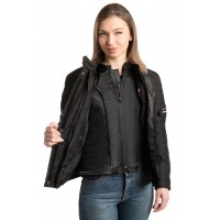 AGVPRO AURORA ΜΠΟΥΦΑΝ ΜΗΧΑΝΗΣ ΓΥΝΑΙΚΕΙΟ 4 ΕΠΟΧΩΝ BLACK