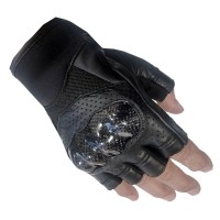 ΓΑΝΤΙΑ ΔΕΡΜΑΤΙΝΑ ΜΕ ΚΟΜΜΕΝΑ ΔΑΧΤΥΛΑ AGVPRO VEND CARBON BLACK