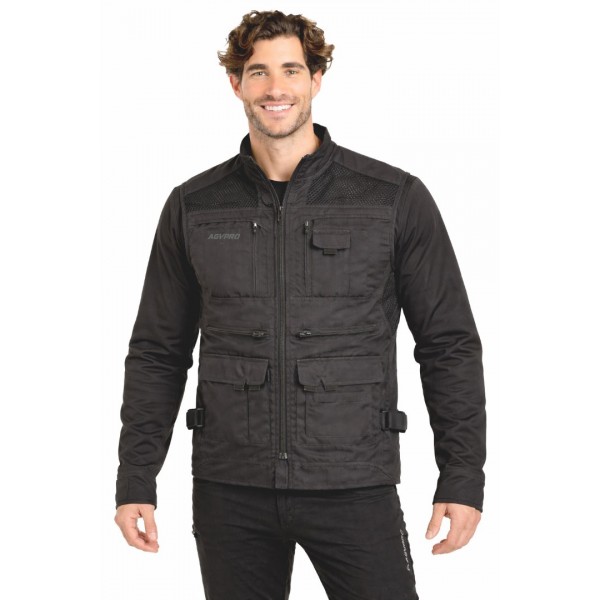 AGVpro VEST Black Γιλεκο δικτυωτο 