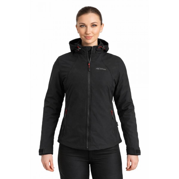 ΜΠΟΥΦΑΝ ΜΗΧΑΝΗΣ  AGVPRO SECRET-DR SOFT SHELL LADIES JACKET BLACK