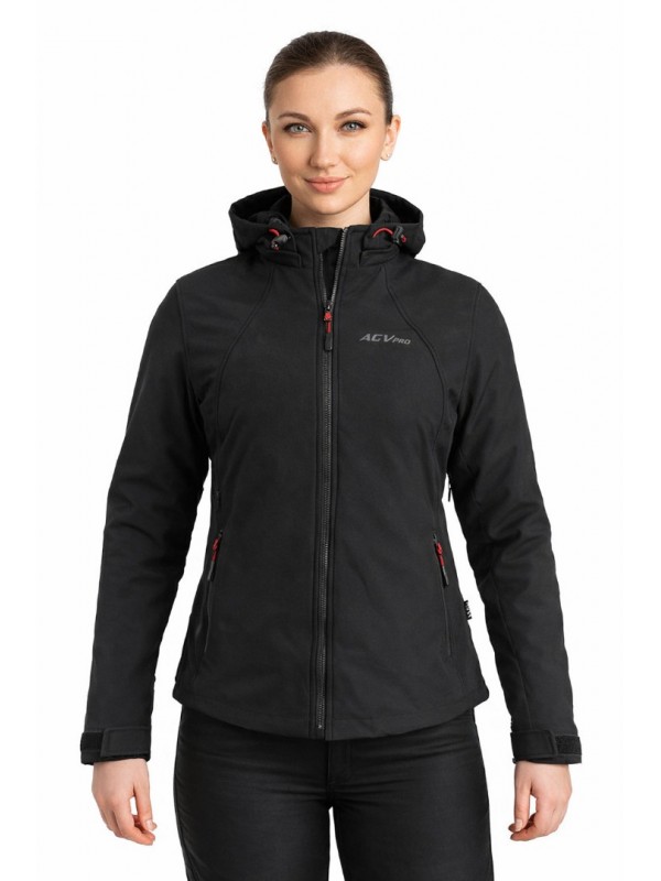 ΜΠΟΥΦΑΝ ΜΗΧΑΝΗΣ  AGVPRO SECRET-DR SOFT SHELL LADIES JACKET BLACK