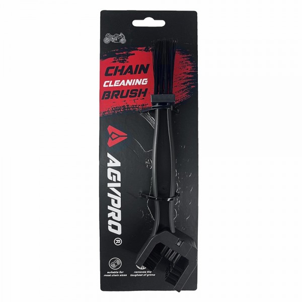 ΒΟΥΡΤΣΑ ΚΑΘΑΡΙΣΜΟΥ ΑΛΥΣΙΔΑΣ AGVPRO CHAIN BRUSH BLACK