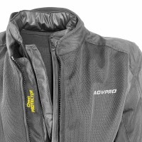 AGVPRO URBANRIDE ΚΑΛΟΚΑΙΡΙΝΟ ΜΠΟΥΦΑΝ ΜΗΧΑΝΗΣ BLACK ΜΕ ΑΔΙΑΒΡΟΧΗ ΕΠΕΝΔΥΣΗ