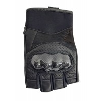 ΓΑΝΤΙΑ ΔΕΡΜΑΤΙΝΑ ΜΕ ΚΟΜΜΕΝΑ ΔΑΧΤΥΛΑ AGVPRO VEND CARBON BLACK