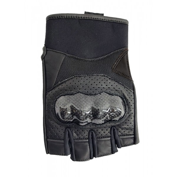 ΓΑΝΤΙΑ ΔΕΡΜΑΤΙΝΑ ΜΕ ΚΟΜΜΕΝΑ ΔΑΧΤΥΛΑ AGVPRO VEND CARBON BLACK