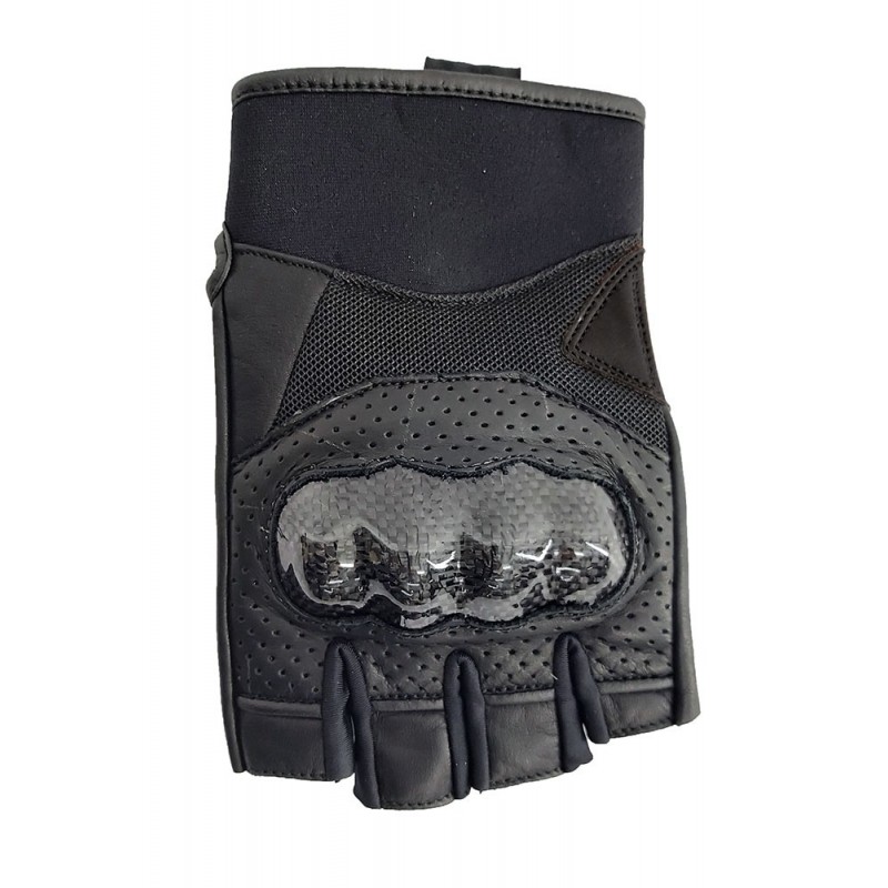 ΓΑΝΤΙΑ ΔΕΡΜΑΤΙΝΑ ΜΕ ΚΟΜΜΕΝΑ ΔΑΧΤΥΛΑ AGVPRO VEND CARBON BLACK