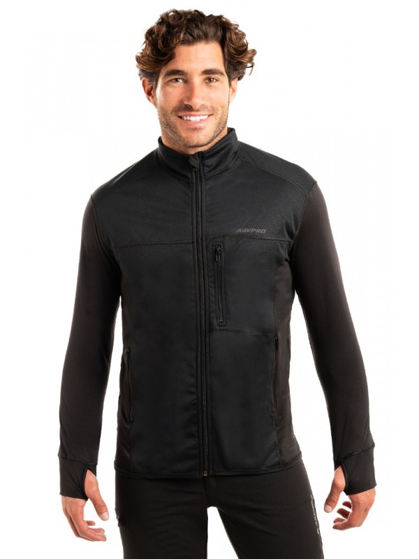 AGVPRO THERMALOCK 100 ΙΣΟΘΕΡΜΙΚΗ ΑΝΤΙΑΝΕΜΙΚΗ ΖΑΚΕΤΑ ΜΑΥΡΗ