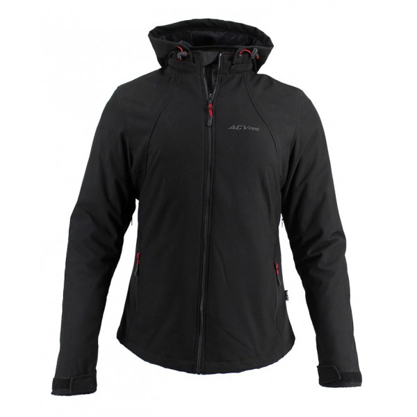 ΜΠΟΥΦΑΝ ΜΗΧΑΝΗΣ  AGVPRO SECRET-DR SOFT SHELL LADIES JACKET BLACK