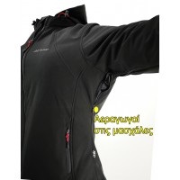 ΜΠΟΥΦΑΝ ΜΗΧΑΝΗΣ  AGVPRO SECRET-DR SOFT SHELL LADIES JACKET BLACK